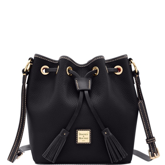 Dooney & Bourke Handbags - Dooney & Bourke Black Drawstring Bag